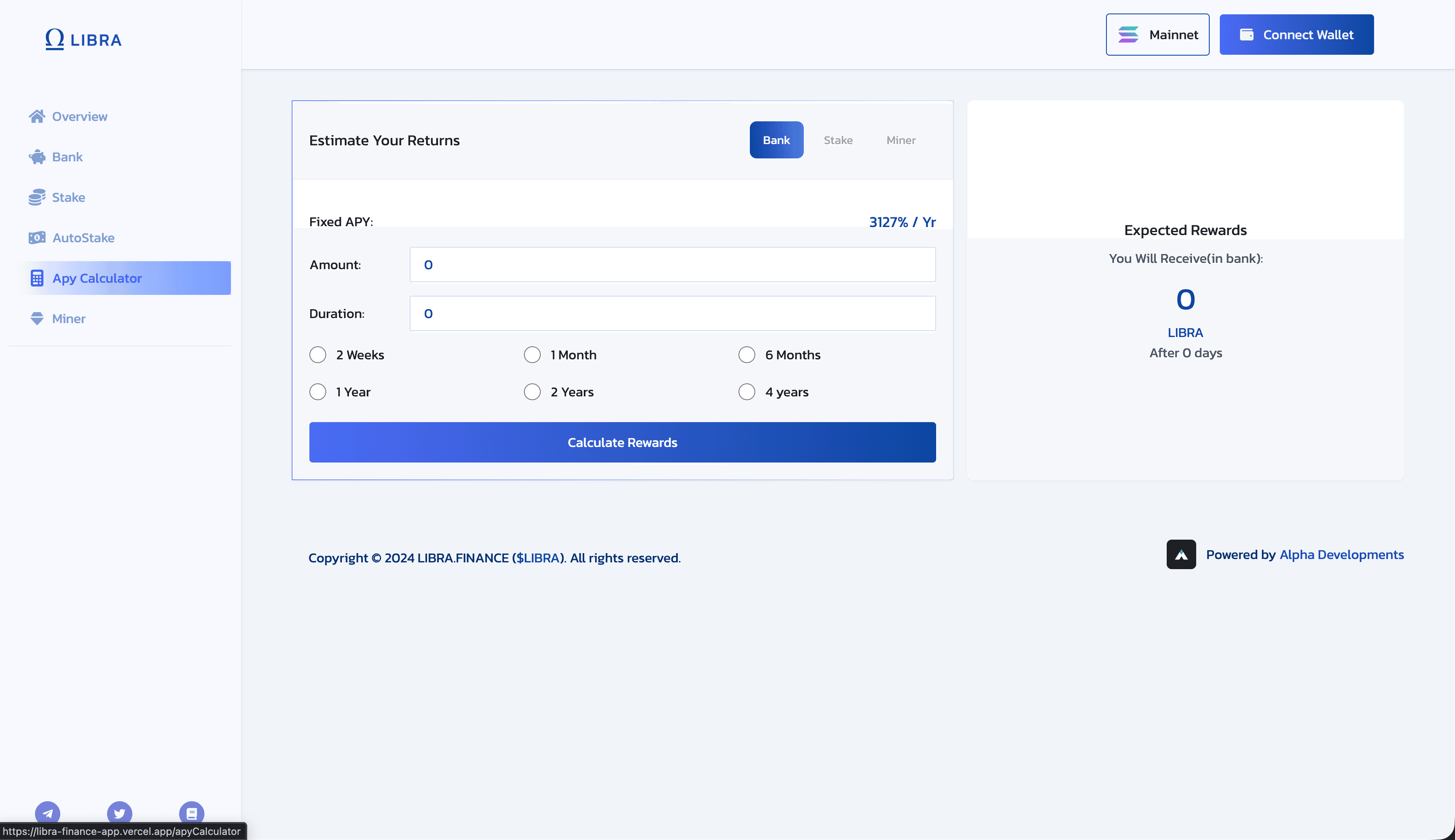 Libra – Solana Staking & Mining Protocol — screenshot 3