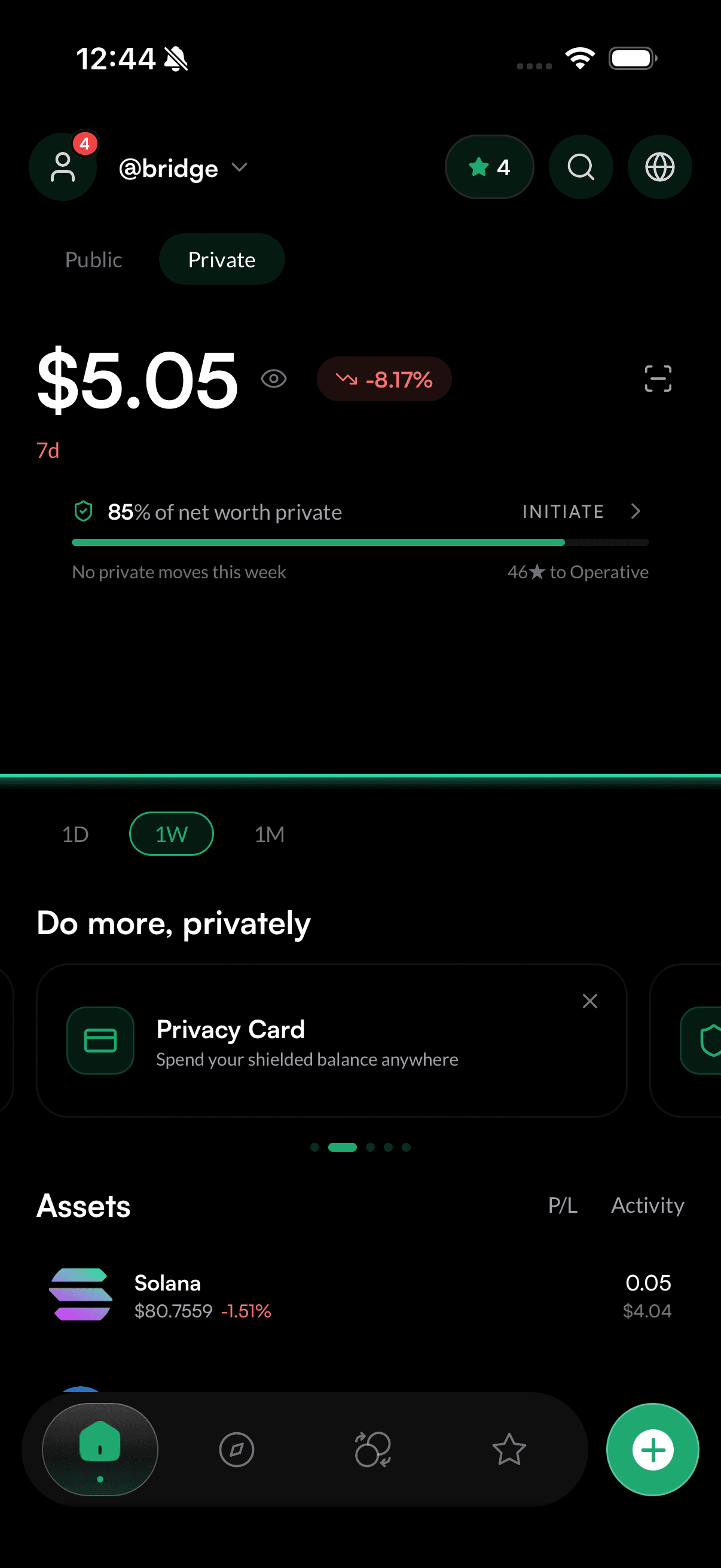 Veilo – Solana Privacy Wallet & Protocol — screenshot 3